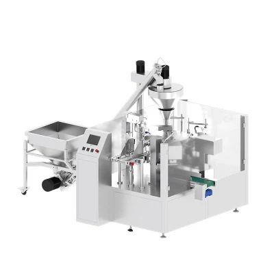 Nutrizione in polvere latte di soia latte di mucca latte di soia OAT latte di soia frumento Confezionamento in albume imballaggio riempimento imballaggio imballaggio guarnizione avvolgimento avvolgimento avvolgimento verticale di termoretrazione Macchina per imballaggio automatico