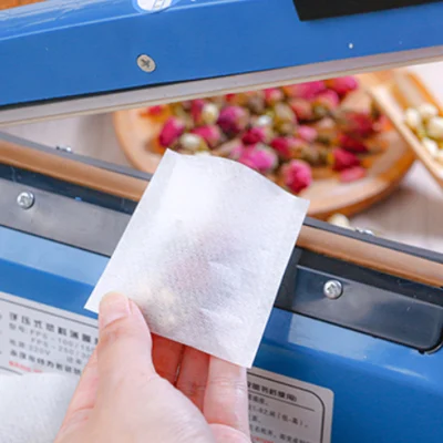 70 X 90mm filtri monouso per tè in carta da cellulosa per la cottura in polvere di caffè con foglie di tè, con certificato CE FDA