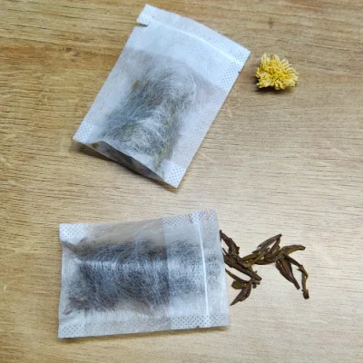 Fornitura di fabbrica miglior Prezzo sacchetti di tè vuoti in fibra di mais biodegradabili Con stringa di disegno