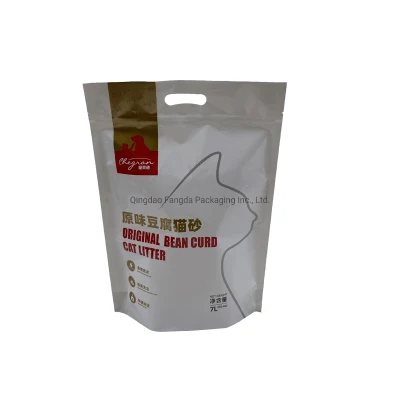 Sacchetto di imballaggio in plastica di sabbia con tofu vuoto personalizzato Con finestra