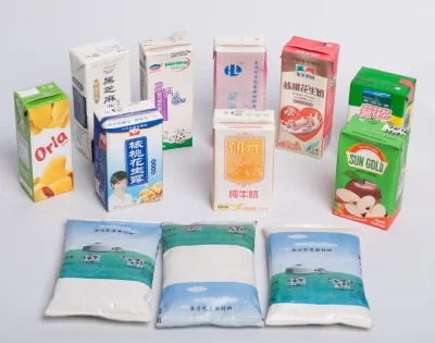 Latte di elipack asettico Imballo materiali/Cina asettico Imballo materiali scatola/100 ml 200 ml 250 ml 500 ml 1000 ml 1500 ml di materiali di imballaggio asettici
