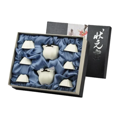 Confezione regalo promozionale di lusso con set da tè personalizzato