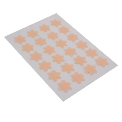 Macchie di patch Zit con fiocco di tipo fiore di design OEM Olio di copertura per tea Tree e Centella 24pz/confezione