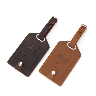Vendita all&prime;ingrosso Moda gomma PVC morbida gomma retro Ribbon set per Etichetta per valigie in pelle PU souvenir Travel