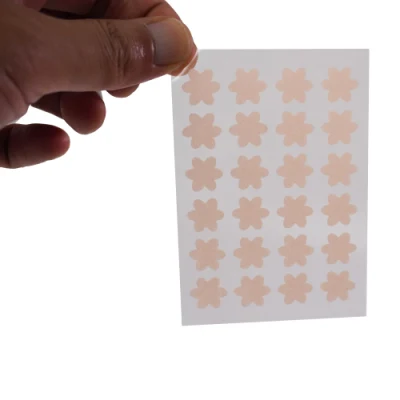 Macchie di patch Zit con fiocco di tipo fiore di design OEM Olio di copertura per tea Tree e Centella 24pz/confezione