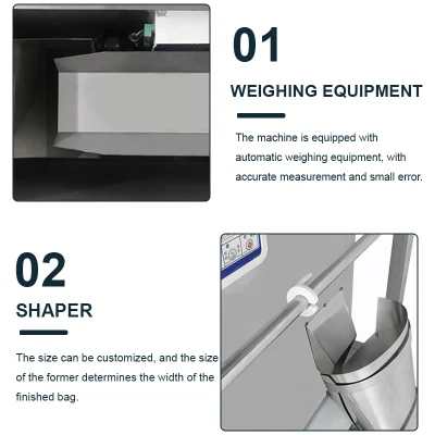 Macchina impacchettatrice di granulo per alimenti ad alte prestazioni con data Codificatore