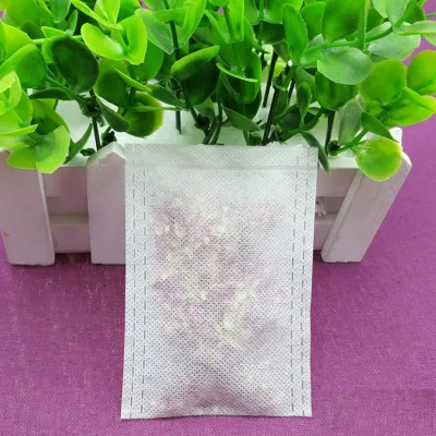 Tessuti Heat Seal personalizzati da 10*12cm Filtra sacchetto vuoto per tè Tè sciolto