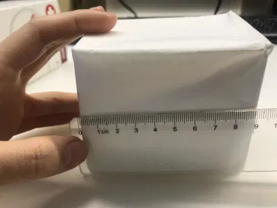 100 PZ. Confezione di tamponi non tessuti monouso non sterili per la cura quotidiana