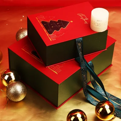 Cina Commercio all&prime;ingrosso modeste stile conciso Stampa personalizzata di alta qualità di Logo Cartone scatola per regalo di Natale tè Dessert Festival presente Conservazione