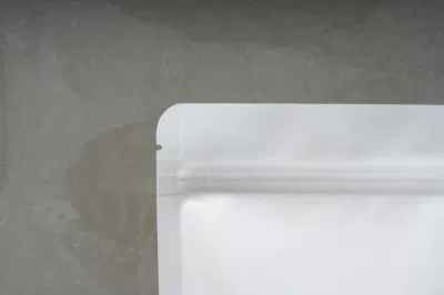 Sacchetto per tè Kraft carta sacchetto autosigillante semi di caffè dolci Sacchetto di carta con chiusura a zip imballo di buste richiudibili
