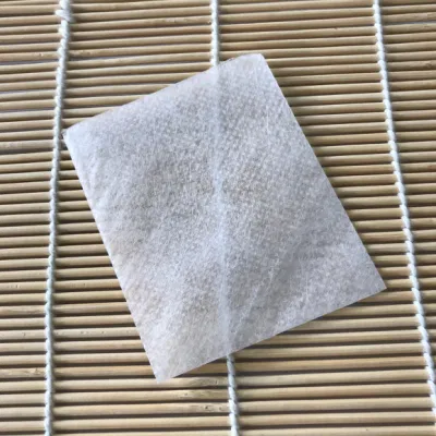 Sacchetto da tè vuoto in fibra di mais termosaldante da 5.5*7cm senza etichetta per Tè verde