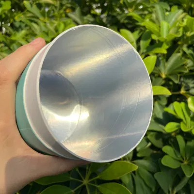 Confezione personalizzata di tè contenitore di cartone bomboletto di carta da regalo biodegradabile Tubo per tubo per confezionamento caffè in foglie sciolte
