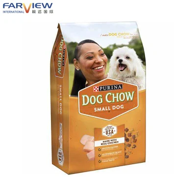 Fogli di alluminio Qual Seal Food Bags 10 kg cibo di plastica per cani Sacchetto di imballaggio