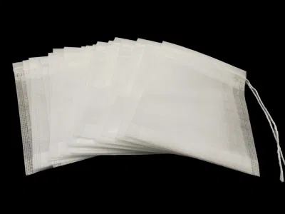 Materiale morbido PLA filtri biodegradati tè in fibra di mais Tea Borse
