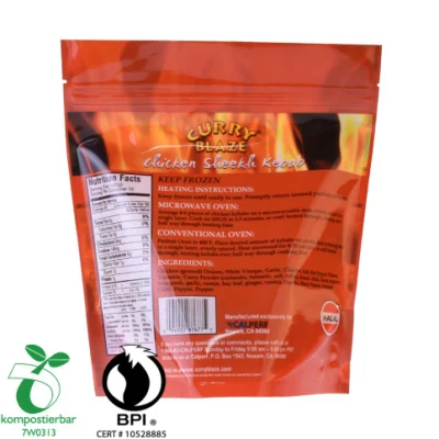 Sacchetto di plastica con zip in plastica DOYPACK rinnovabile per polvere proteica