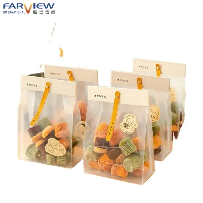 Sacchetti per la confezione del tè sacchetto per spuntini ecologico Kraft sacchetto in alluminio