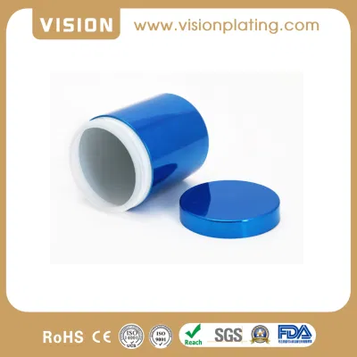 Caramella Miele vaso biscotto alimentare plastica bottiglia a bocca larga Blu Vaso per alimenti vaso vuoto in plastica