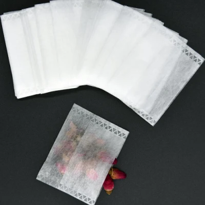 Sacchetti filtranti in fibra di mais biodegradata PLA 75 X 80 mm, ripiegati Chiudi