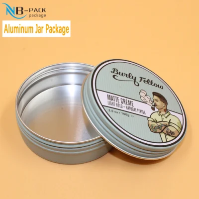 30 g bello vaso in alluminio piccole donne vasi cosmetici