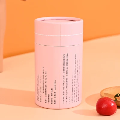 Coperchio facile da strappare frutta secca caffè Fiore tè alimenti Contenitore carta cilindro tubo carta Grade
