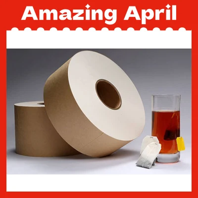  Colore bianco di alta qualità o colore naturale non termosaldato Sacchetto per tè/carta da caffè