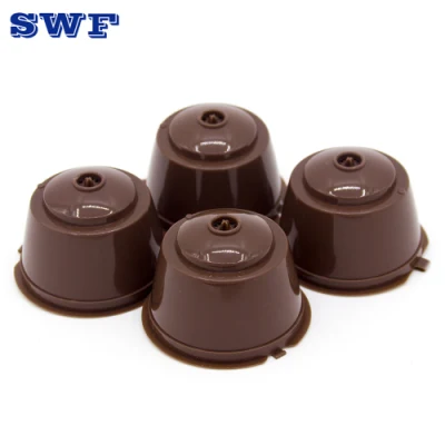 Caffè in plastica vuoto Dolce gusto in fabbrica multicolore con Cucchiaio