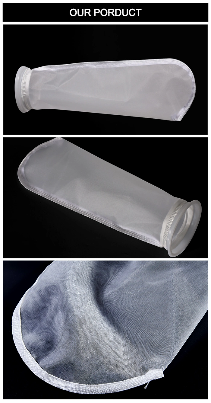 102*360mm Nylon Mesh Monofilament Liquid Filter Bag