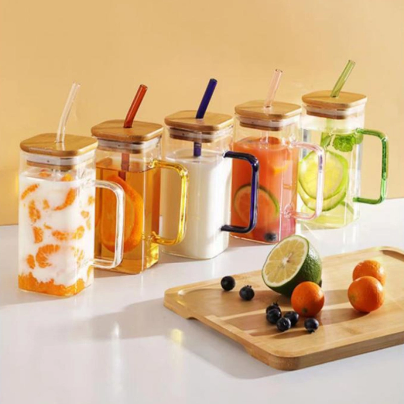 32oz 64oz Large Wide Mouth Lemonade Mason Jar Leak Proof Drinking Pitcher Coffee Bottle Airtight Lids Iced Tea Glass