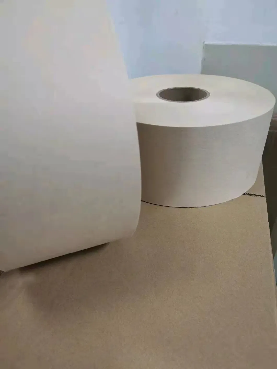 125mm High Seal Strength Heat Sealed Filter Paper for Packing Machines Disposable Tea Bag Paper Roll