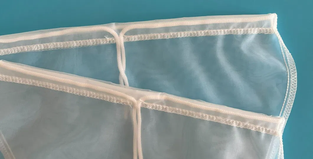 Organic Cotton Nylon Nut Milk Filter Mesh Bags