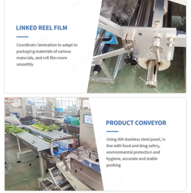 Vegetables Ginger Pack Garlic and Onion Packing Sweet Corn Packaging Machine for Mushroom