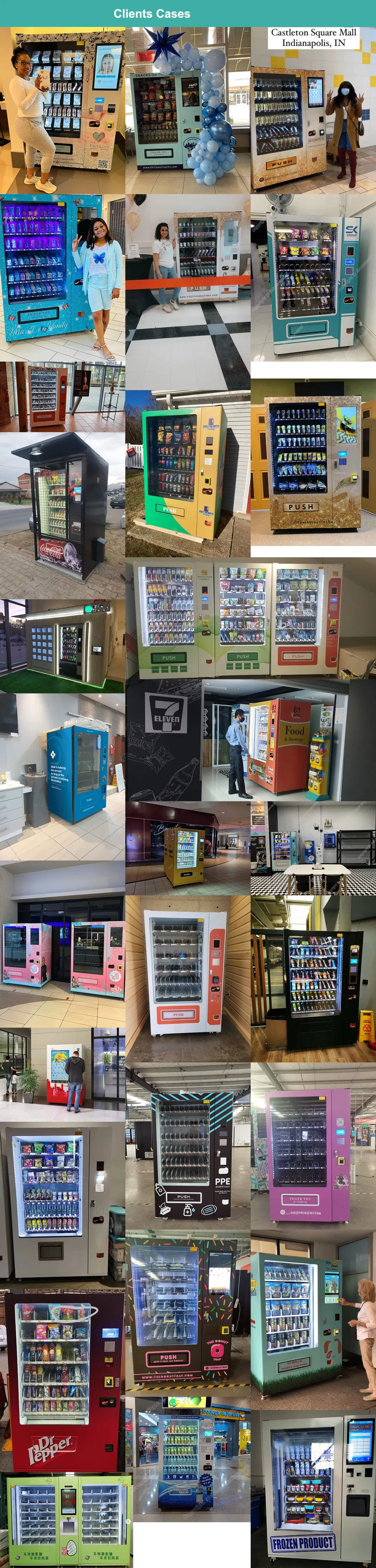 2022 New Design Coffee Vending Machine Snack and Drink Combo Vending Machine