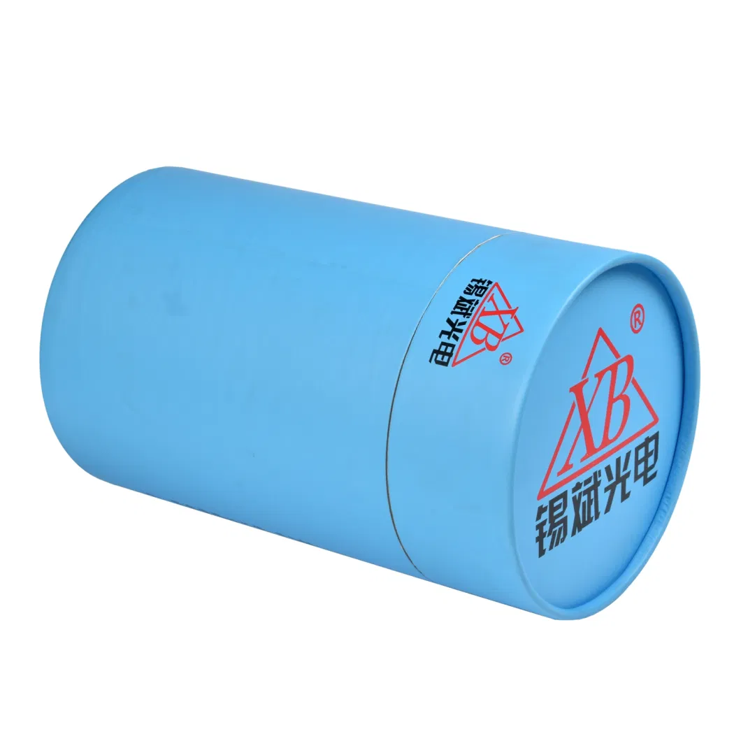 Paper Cylinder Box Customized Printing Logo Recyclable Kraft Paper Tube Packaging for Puzzles Tea Tubes