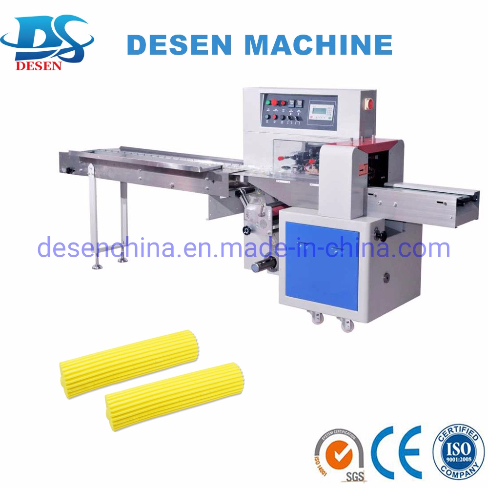 Three Servo Motors Flow Packing Machine to Pack Bearing Hardware