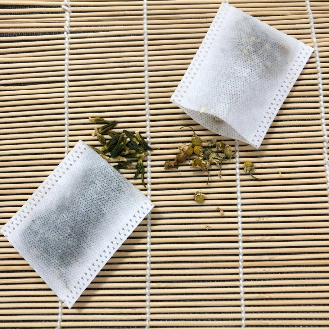 6*8cm OEM Heat-Sealing Non-Woven Fabrics Empty Tea Bag Filter Mesh