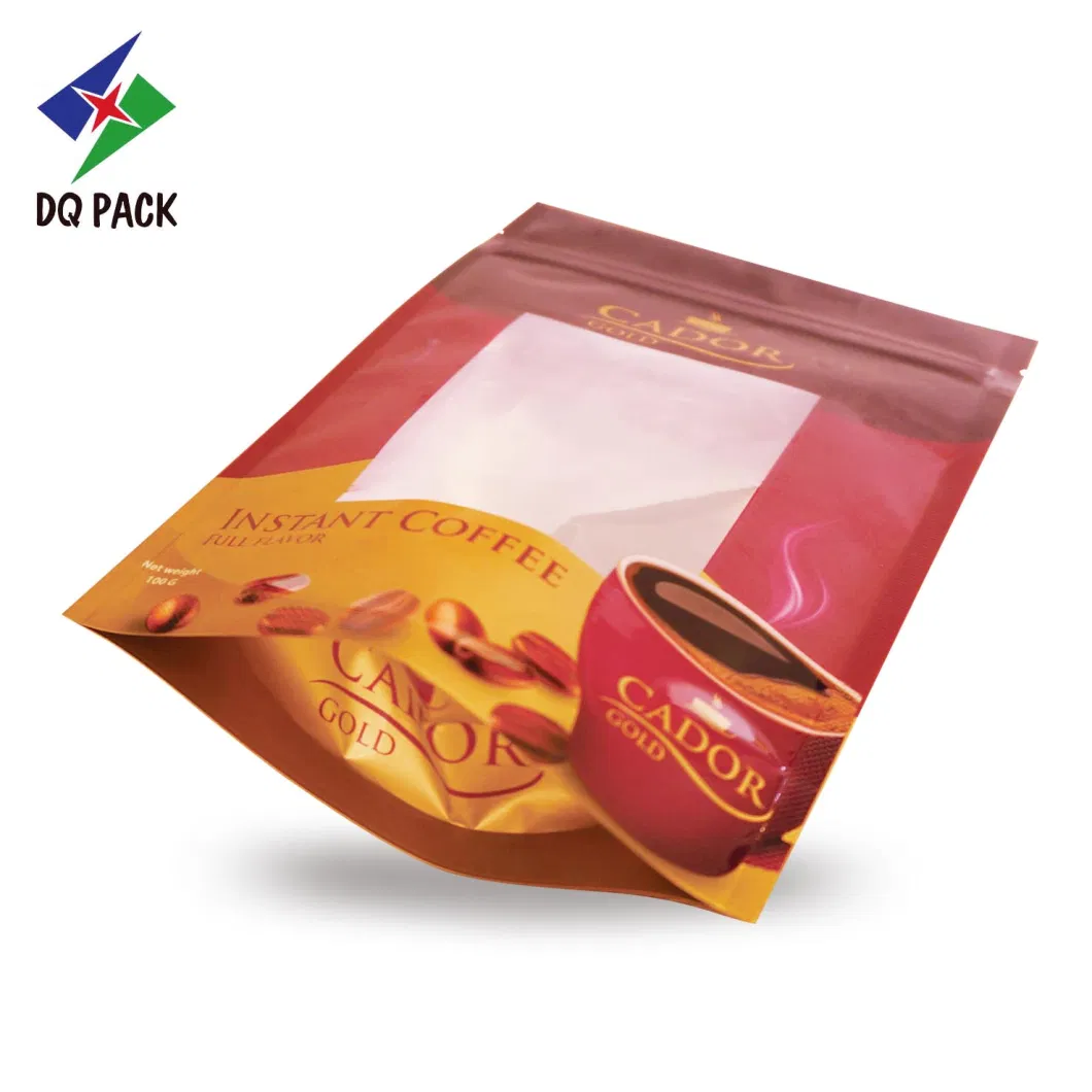 Wholesale Eco-Friendly Food Grade Coffee Tea Powder Nuts Snack Food Peanut Packaging with Zipper