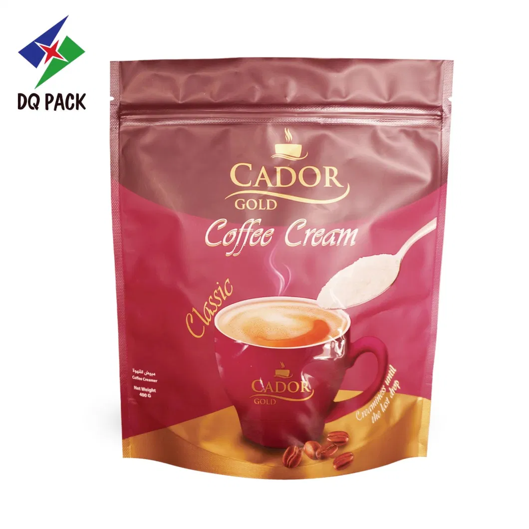 Wholesale Eco-Friendly Food Grade Coffee Tea Powder Nuts Snack Food Peanut Packaging with Zipper