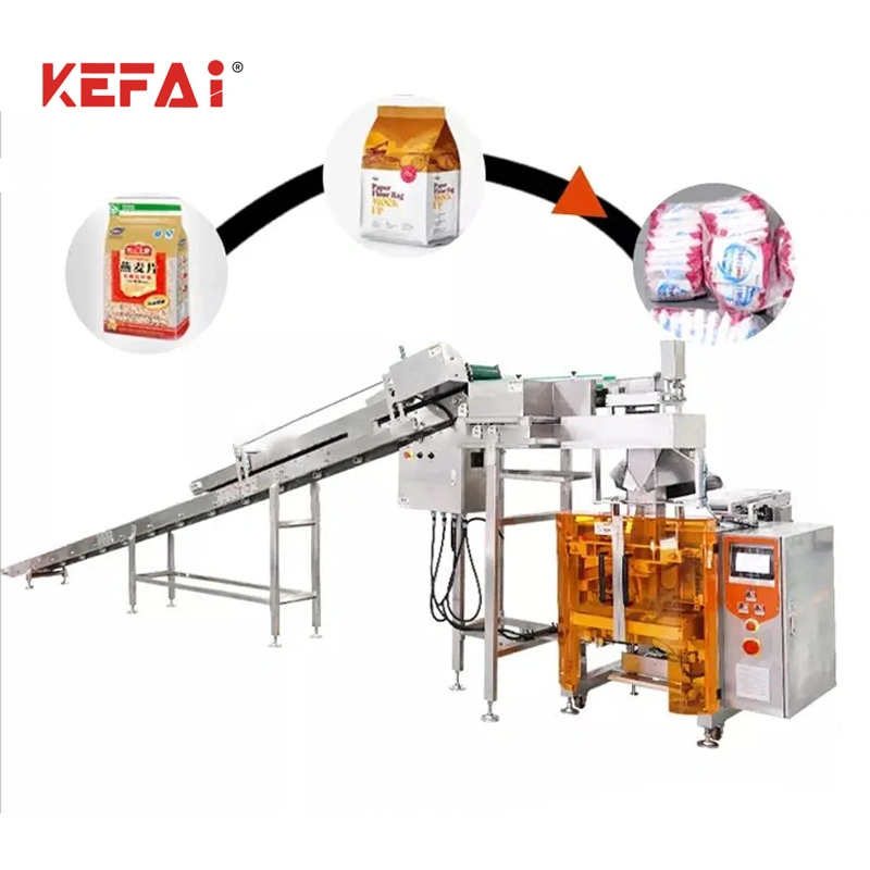 Kefai Automatic 10kg-50kg Heavy Bag Secondary Bags in Bag Packaging Machine