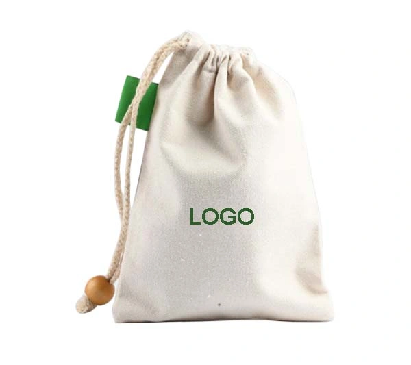 Coffee Beans Cotton Storage Pouch Cotton Pouch Wholesale Storage Bag Logo Printed Drawstring Bags Food Packing Bags Christmas Gifts Pouch