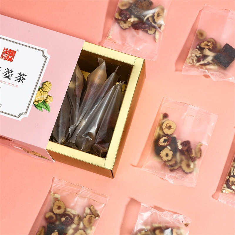 OEM Jujube Dates Fruit Brown Sugar Ginger Organic Health Care Chinese Herbal Medicine Tea