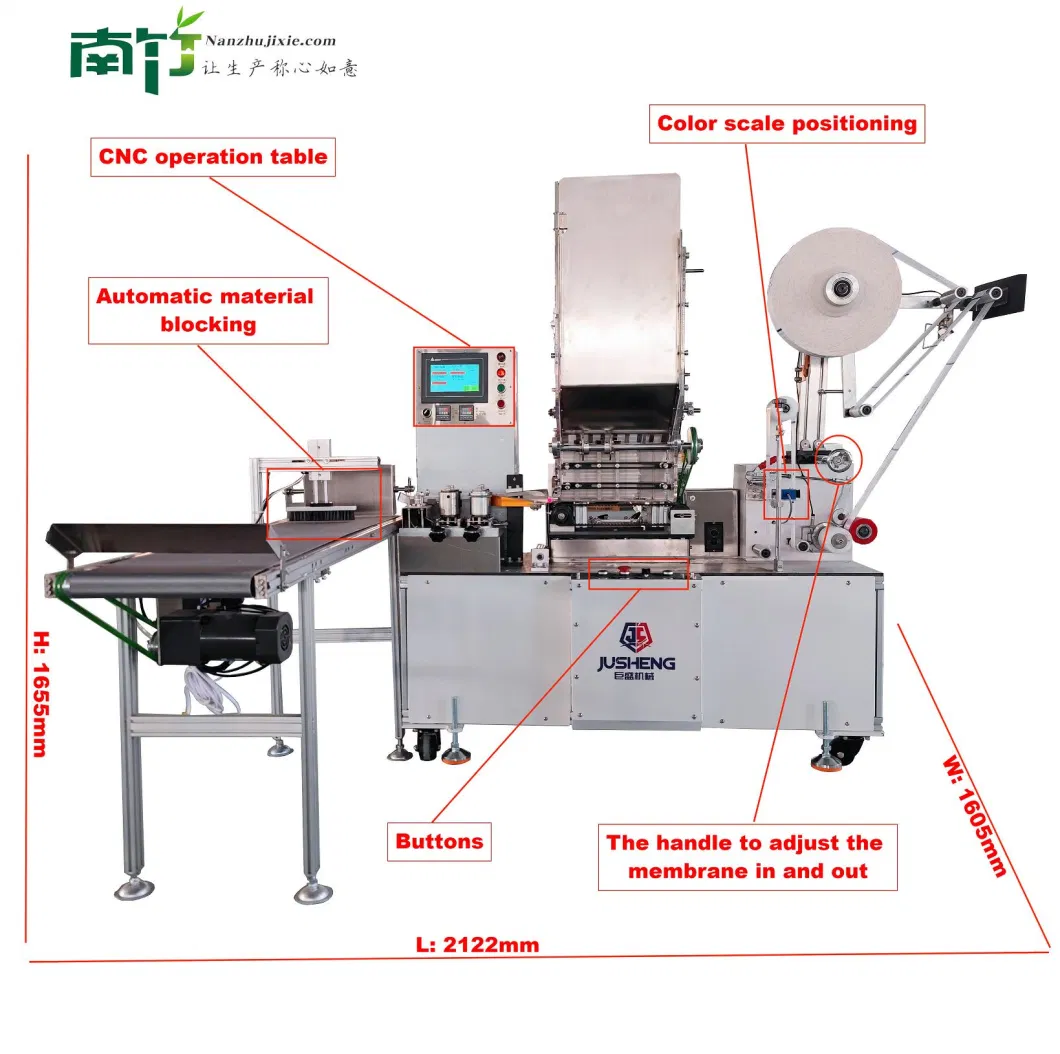 Individually Packaged Boba Tea Coffee Paper Straw Packing Machine