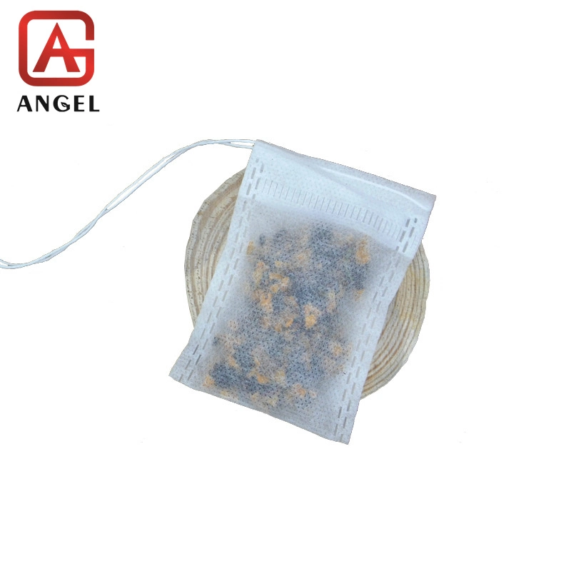 Disposable Empty Cotton Drawstring Seal Filter Loose Leaf Tea Bags