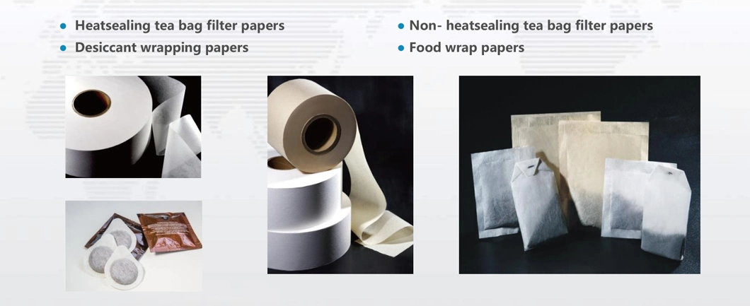 22GSM Heat Sealable Teabag Filter Paper