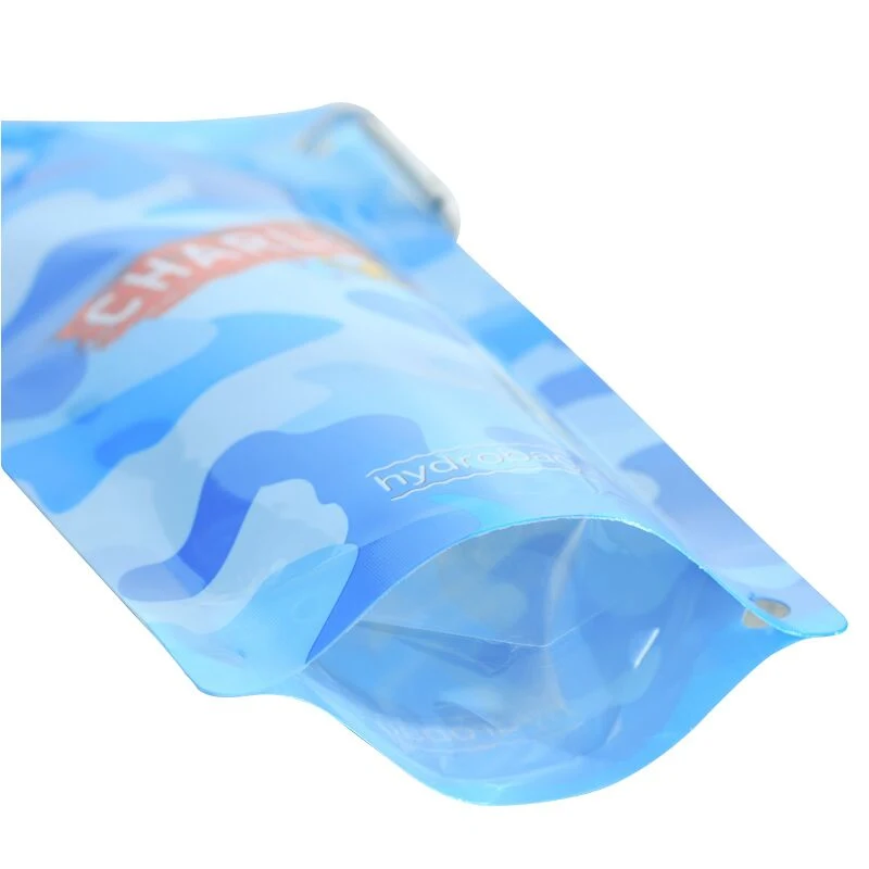 Reusable Water Stand up Plastic Bag