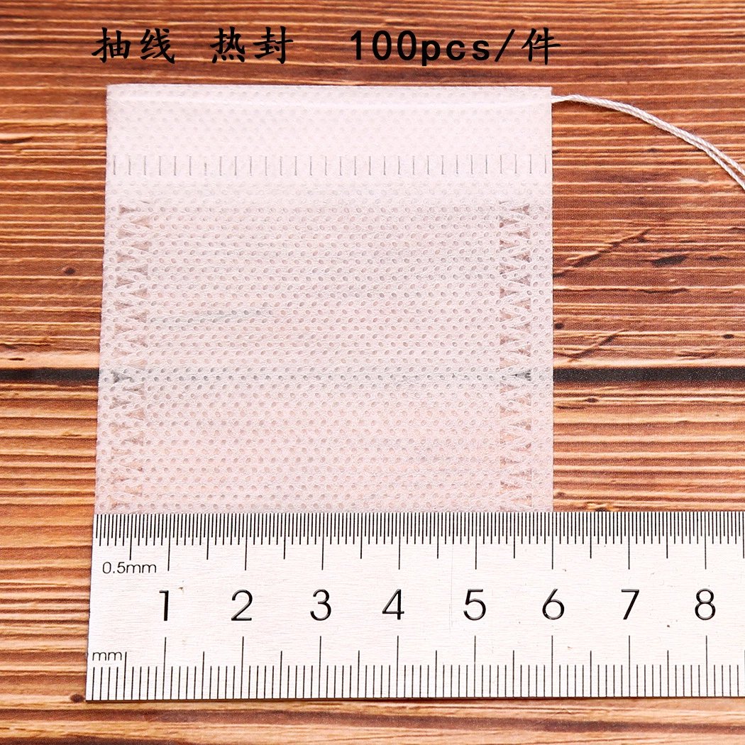 New Launched Wholesale String Heat Seal Filter Paper Empty Tea Bag with Tag