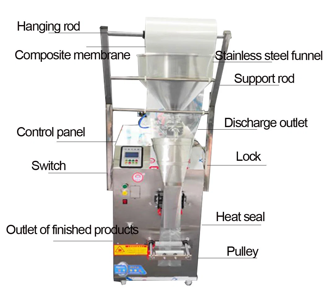 Multifunctional Packaging Machine for Liquid or Solid Paste Sauce