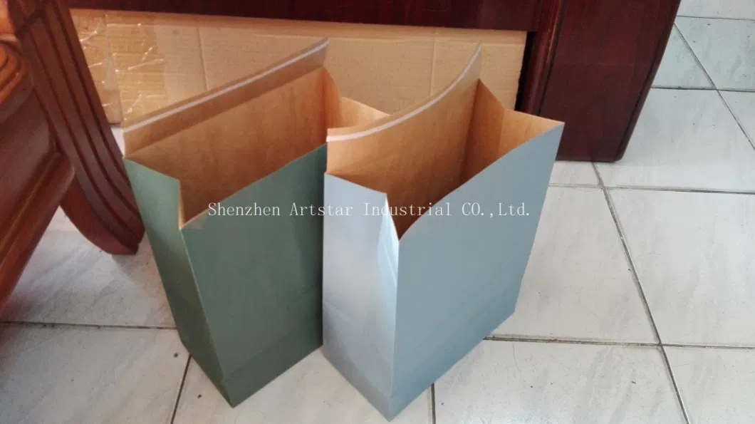 Food Packaging Biodegradabale Coffee Tea Kraft Paper Doypack Compostable Bag