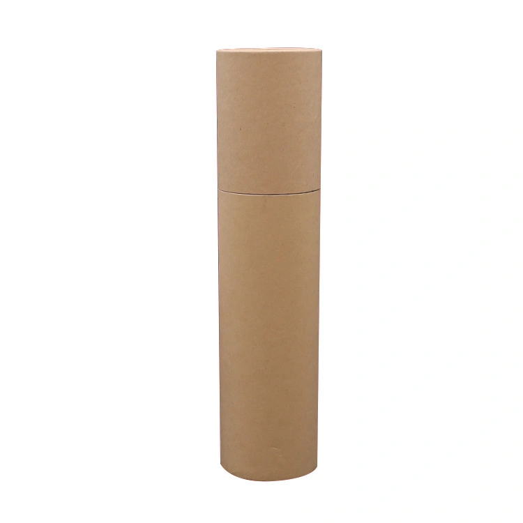 Cute Fancy Art Paper Round Tube Cylindrical Corrugated Paper Tea Coffee Paper Jar