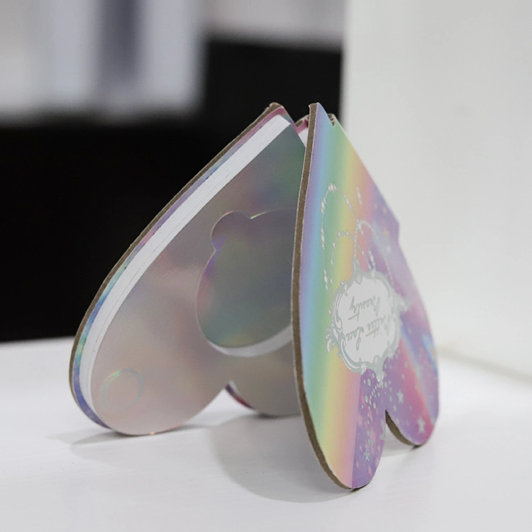Manufacturer Design Heart Shape Single Pan Empty Magnetic Eyeshadow Palette Packaging