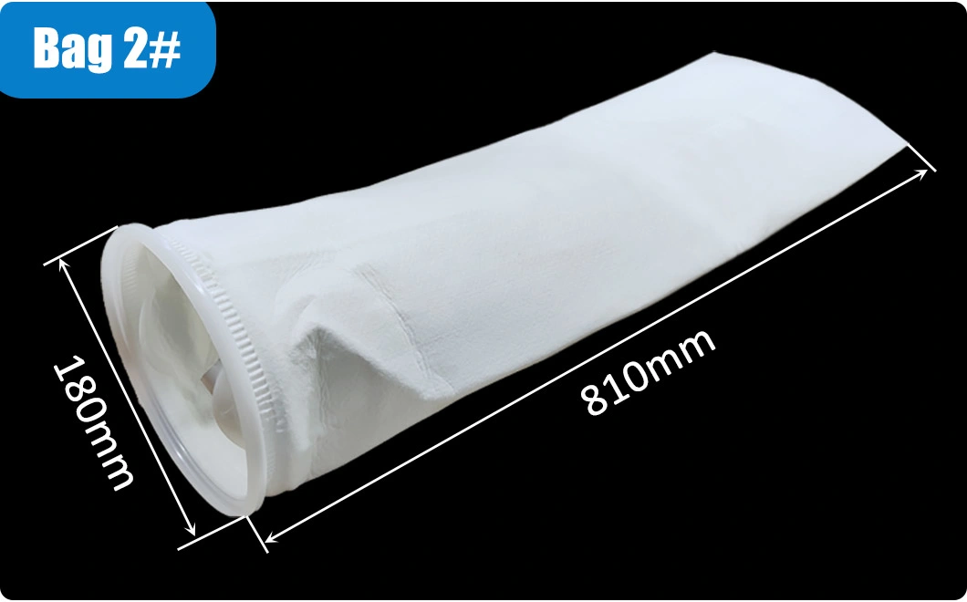Industrial Sludge Dewatering 25/50/100 Micron PP/PE Mesh Liquid Filter Bag